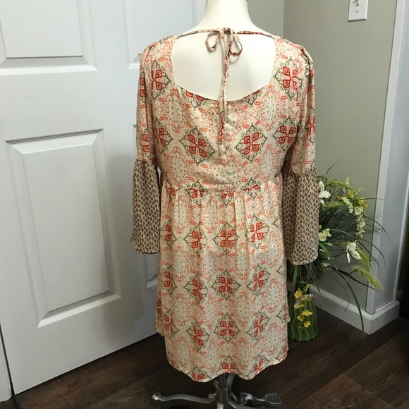 Umgee Peasant Tunic Top M - Picture 2 of 3